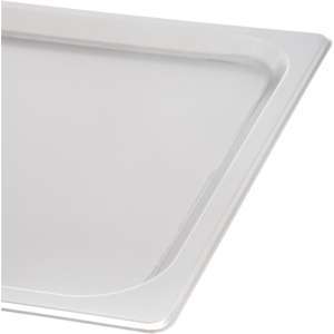 Carlisle, DuraPan, Steam Table Hotel Pan Handled Cover Full-Size, Chrome