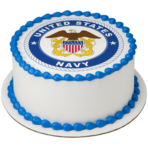 United States Navy PhotoCake® Edible Image®