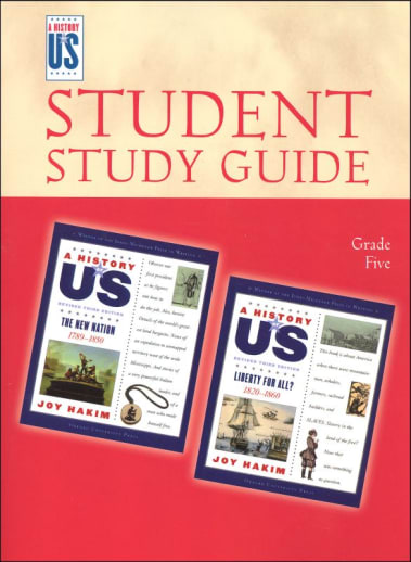 A History of US: Volume 4 & 5 Student Study Guides