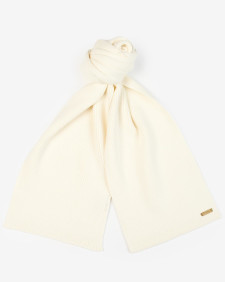 Mallory Beanie & Scarf Gift Set Optic White