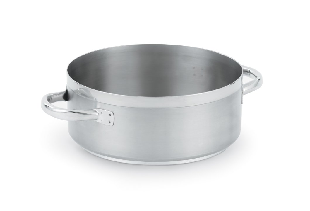 10 ½-quart Centurion® brazier/casserole pan in natural finish