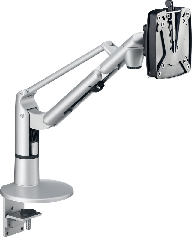 LiftTEC® Arms lift monitors off the desk surface to enhance ergonomic comfort and create more useable space.