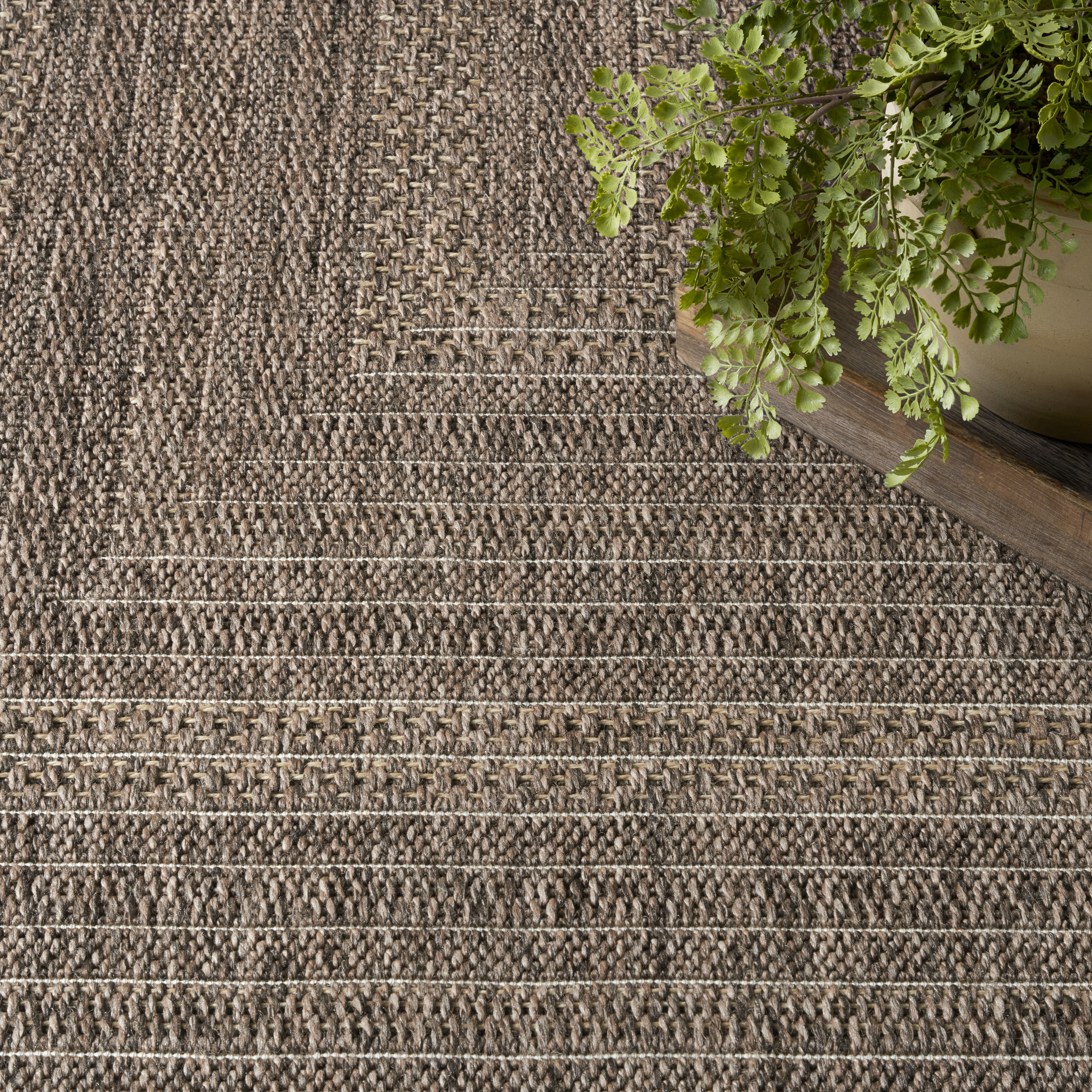 Nourison Tulum 8' x 10' Brown Outdoor Rug