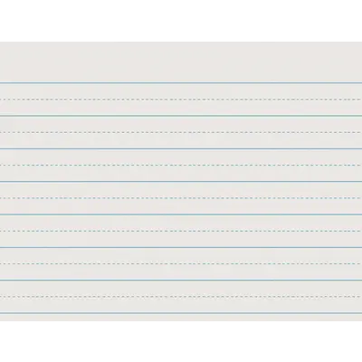 Pacon Newsprint Handwriting Paper, Alternate Dotted, Grade 1, 1