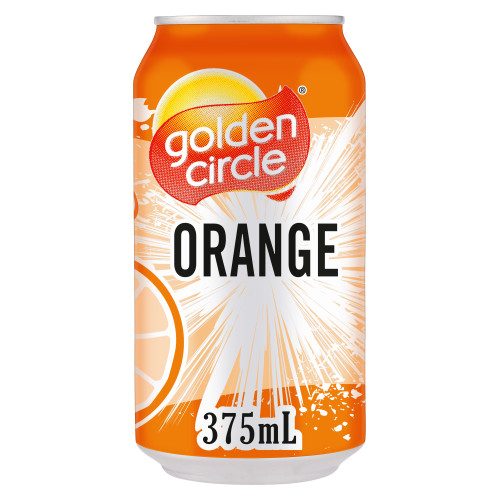  Golden Circle® Orange Soft Drink 375mL 