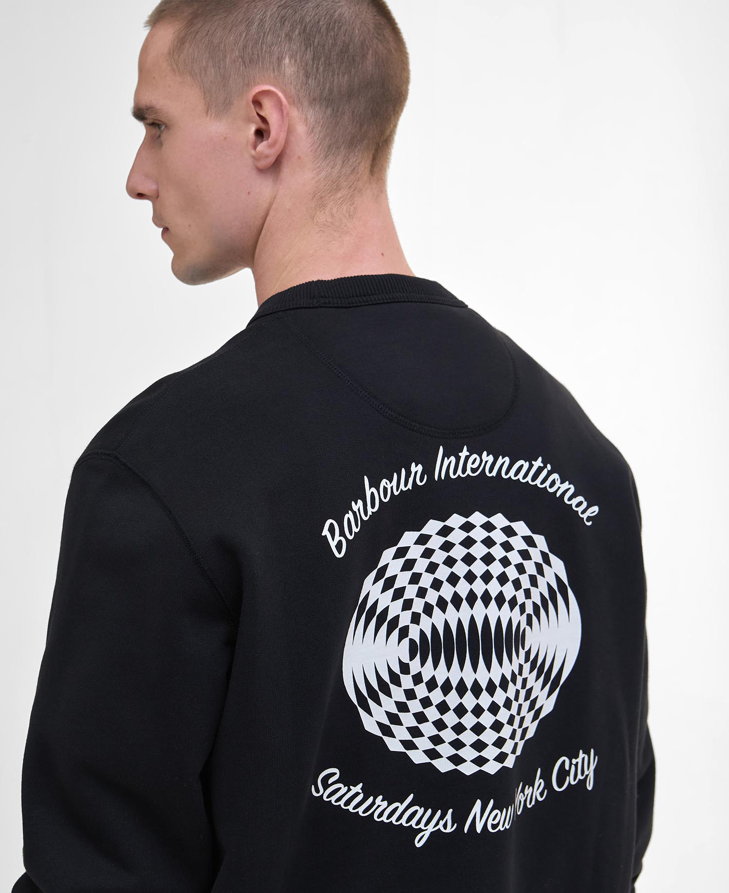 Barbour International x Saturdays NYC Graphic Sweatshirt image number 4