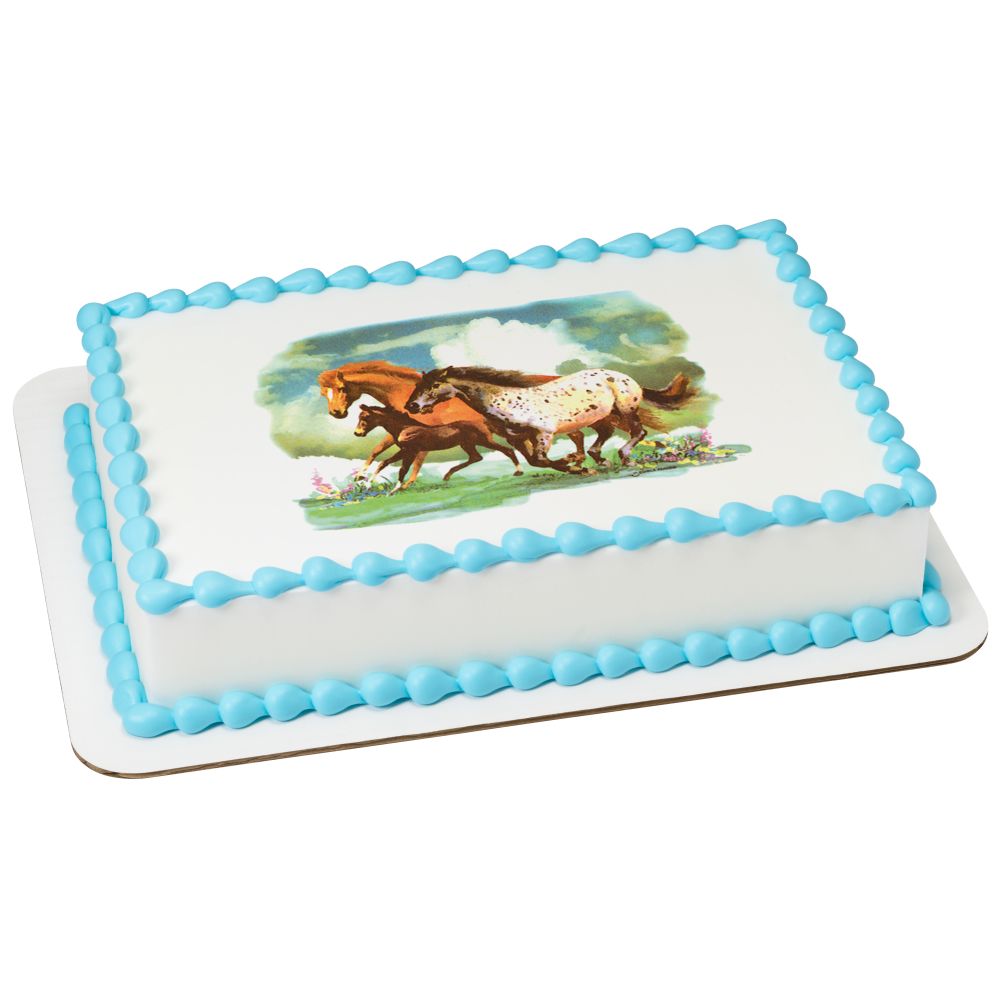 Image Cake Wild Horses