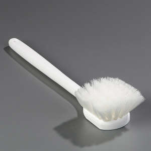 Carlisle, Flo-Pac®, Utility Scrub Brush, 5in, Nylon, White
