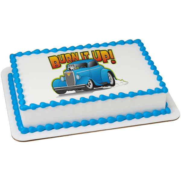 Hot Rod Car PhotoCake® Edible Image®