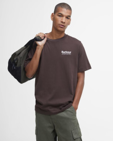 Thornley Relaxed Graphic T-Shirt Bitter Chocolate