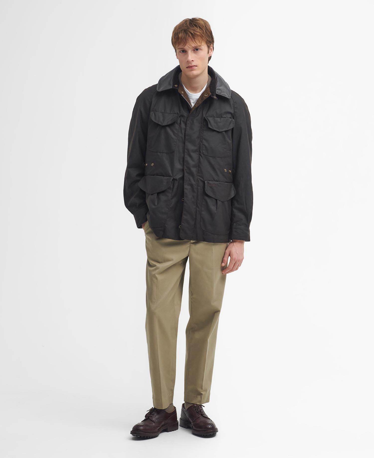 Barbour x TO KI TO Horse Riding Waxed Jacket image number 1