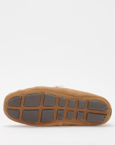Monty Slippers Camel Suede