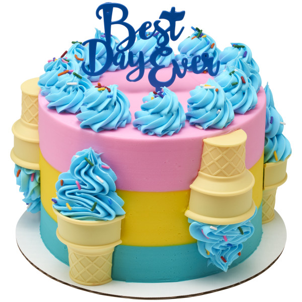 Best Day Ever Assortment Plastic Candle Holder