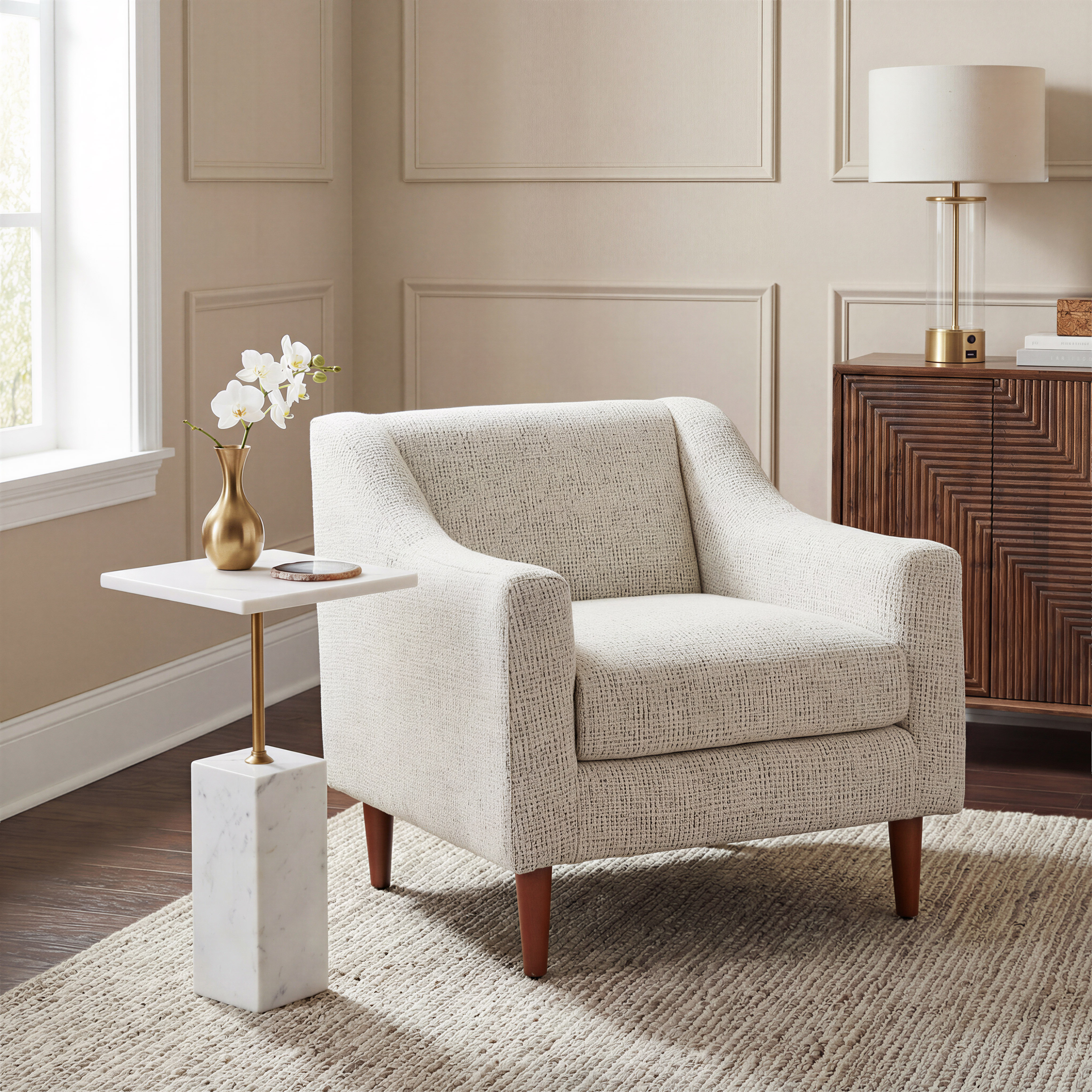 Naht Side Table White product image