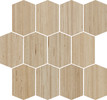 Minke Sand 12×12 Losanga Mosaic Matte