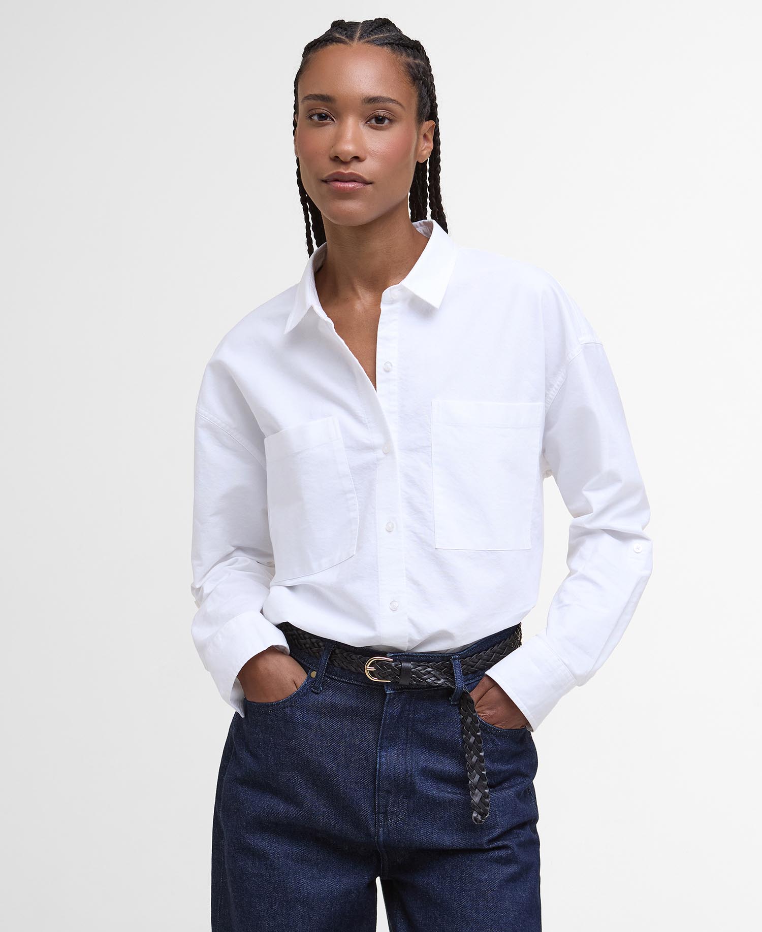 Camicia Oxford oversize Highclere image number 0