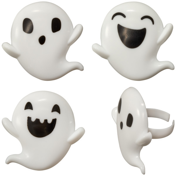 Ghosts Cupcake Rings