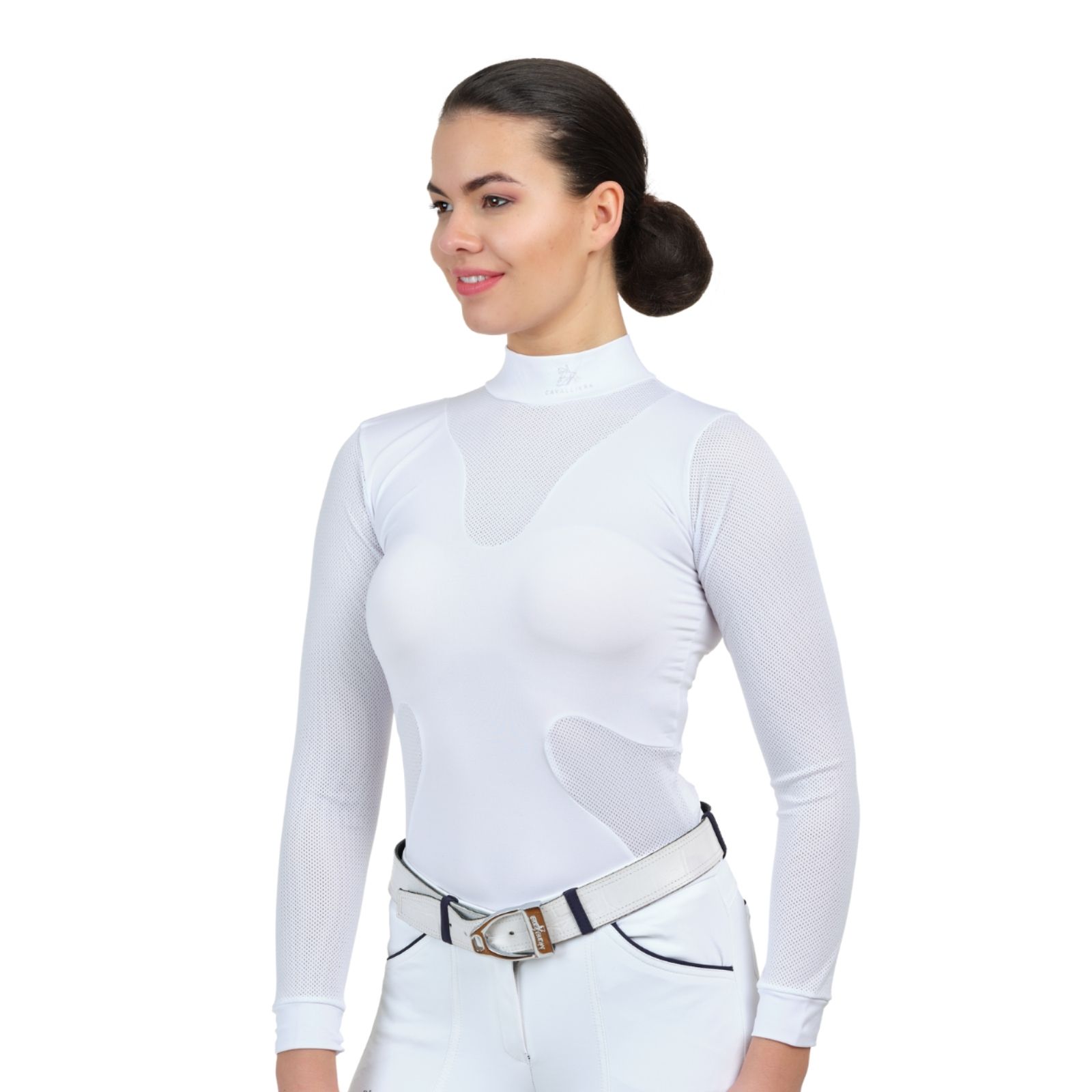 Cavalliera High Style Long Sleeve Riding Show Shirt