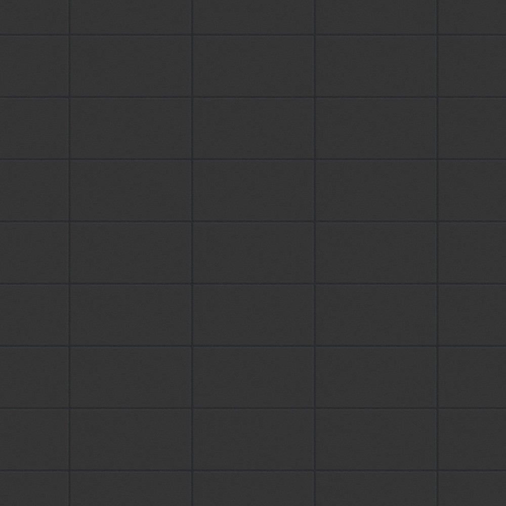 Piscina Matte Black with BioTech 4-3/4 in. x 9-5/8 in. Porcelain Floor and Wall Tile