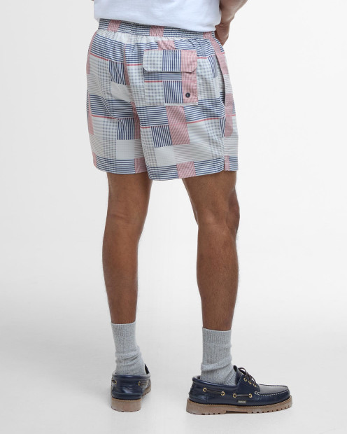 Patch Swim Shorts Washed Stone