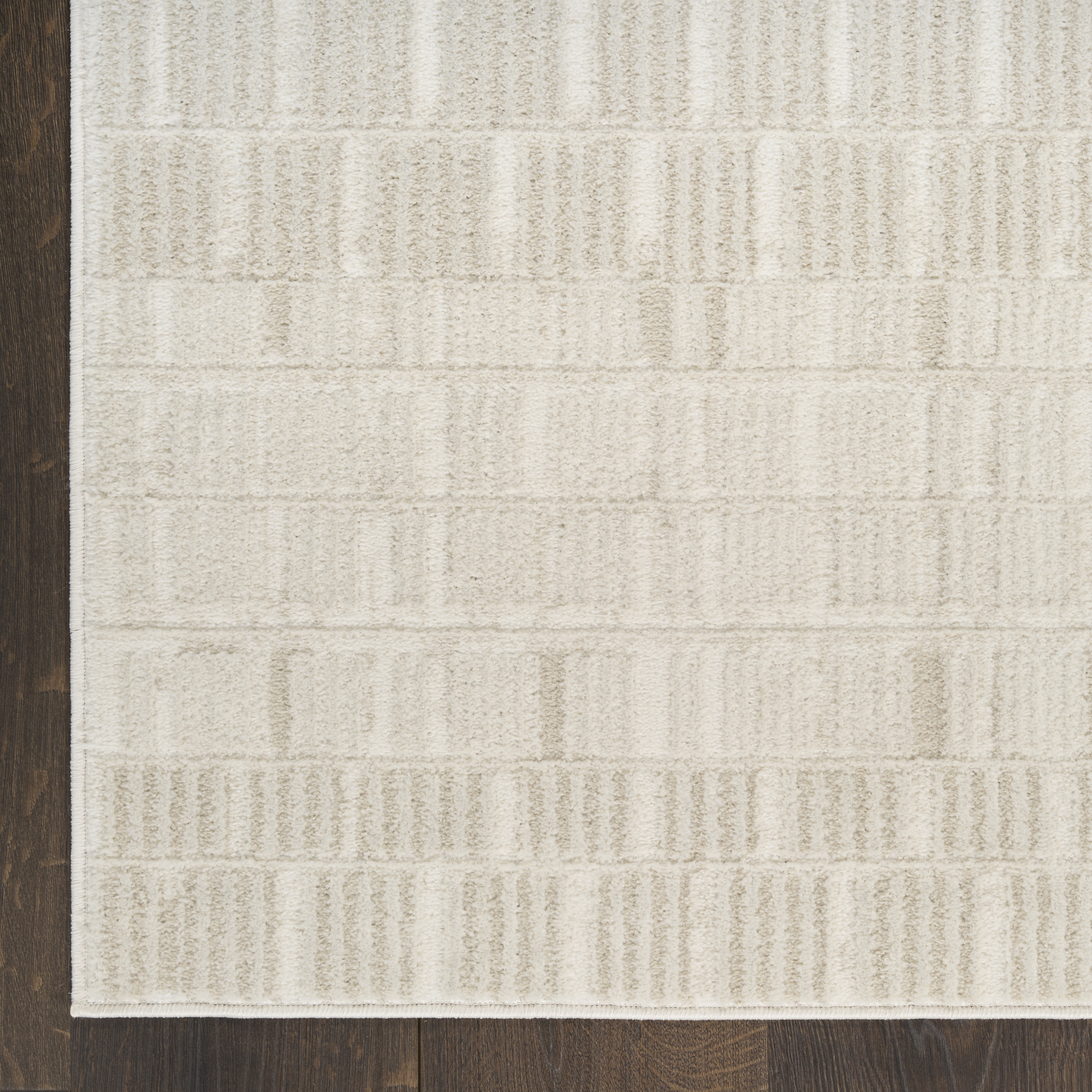 Nourison Nordic 6' x 9' Ivory Modern Indoor Rug