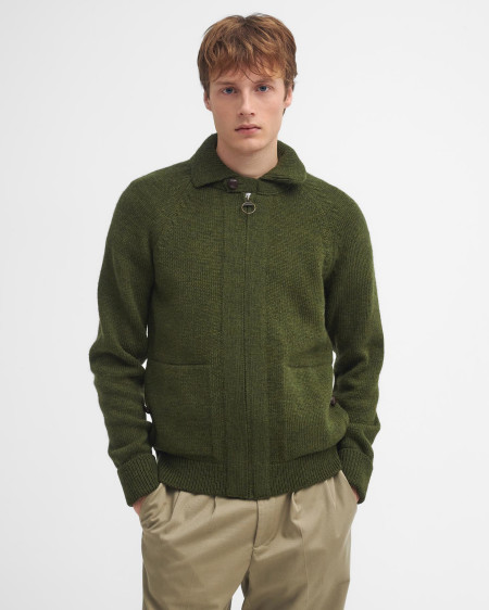 Barbour x TO KI TO Paxman Zip-Up Jumper
