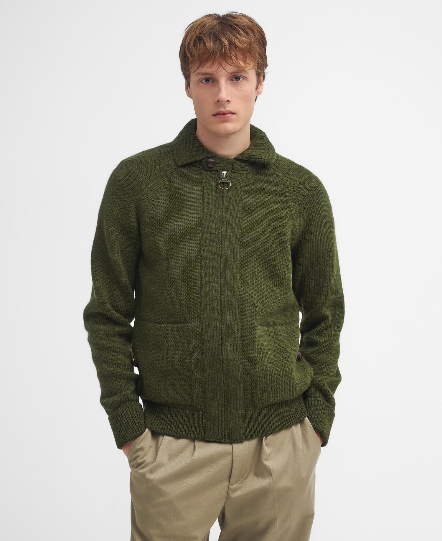 Barbour x TO KI TO Paxman Zip-Up Jumper image number 0