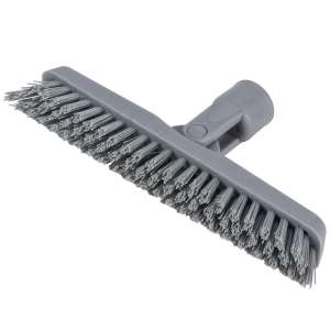 Unger, SmartColor, 8.6in, Swivel Corner Brush, Polypropylene Bristles, Gray