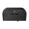 Georgia Pacific, 2-roll Side-by-side High-capacity, Mini Jumbo Bath Tissue Dispenser, Black
