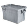 Rubbermaid Commercial, BRUTE® NSF Tote with Lid, 20 gal, Gray