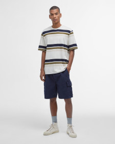 Golborne Striped T-Shirt Whisper White
