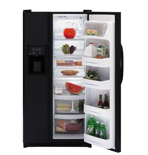 GE® 21.8 Cu. Ft. Side-By-Side Refrigerator with Dispenser