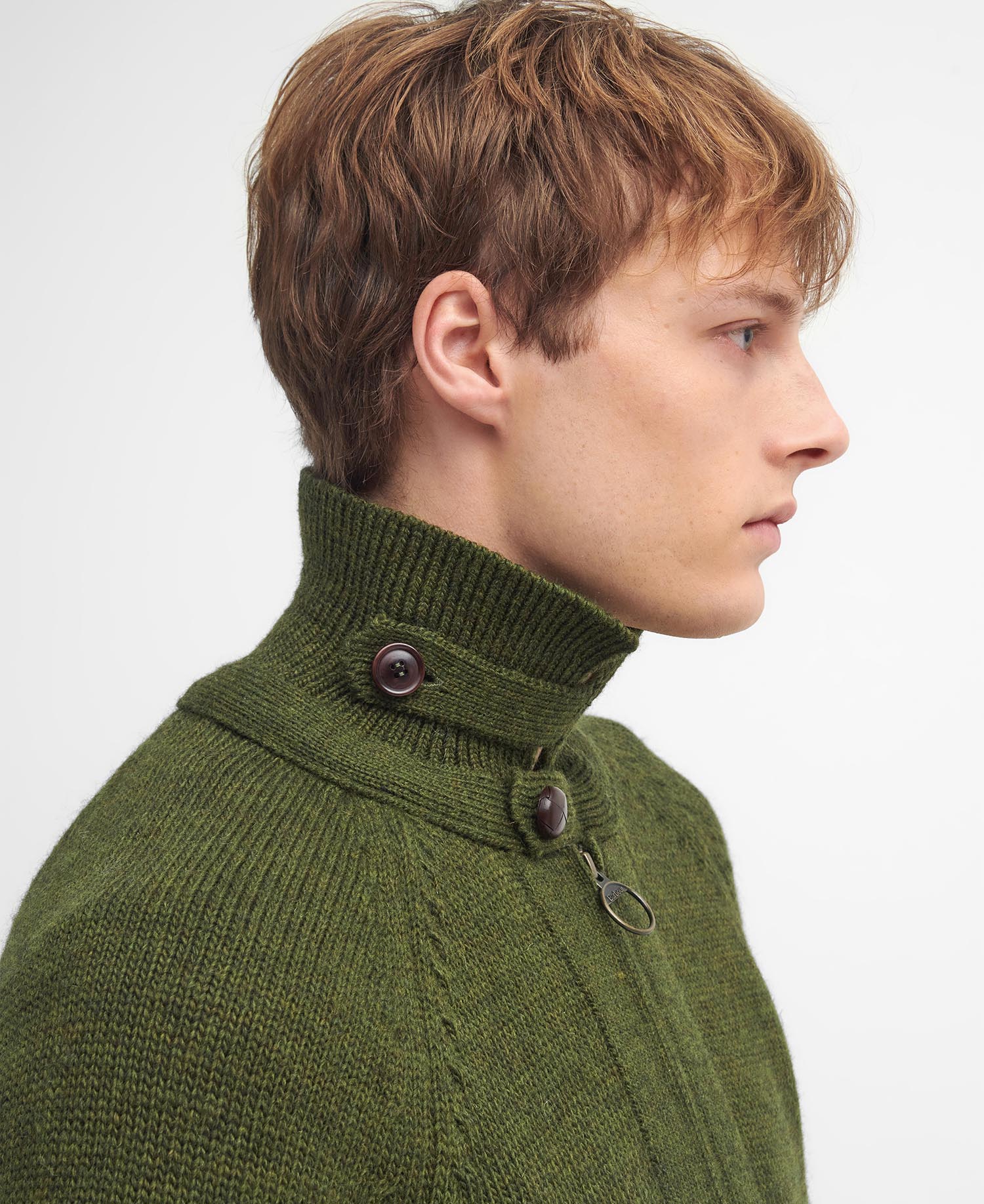 Barbour x TO KI TO Paxman Zip-Up Jumper image number 3