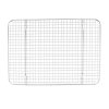 Half-size Super Pan V® stainless steel wire cooling grate for bun/sheet pan