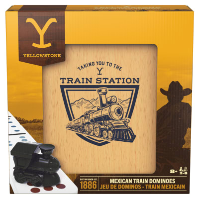 Yellowstone Mexican Train Dominoes Set
