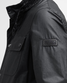 Croftley Waxed Jacket Classic Black
