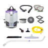 ProTeam, GoFit 3, with Xover Multi-Surface Telescoping Wand Tool Kit, 14", Backpack Vacuum