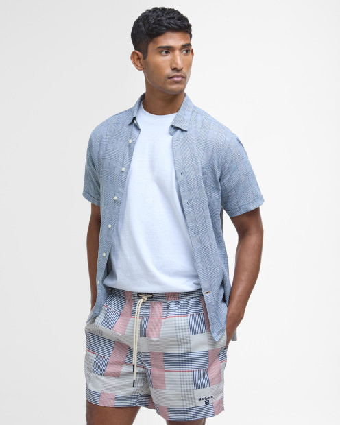 Patch Swim Shorts Washed Stone