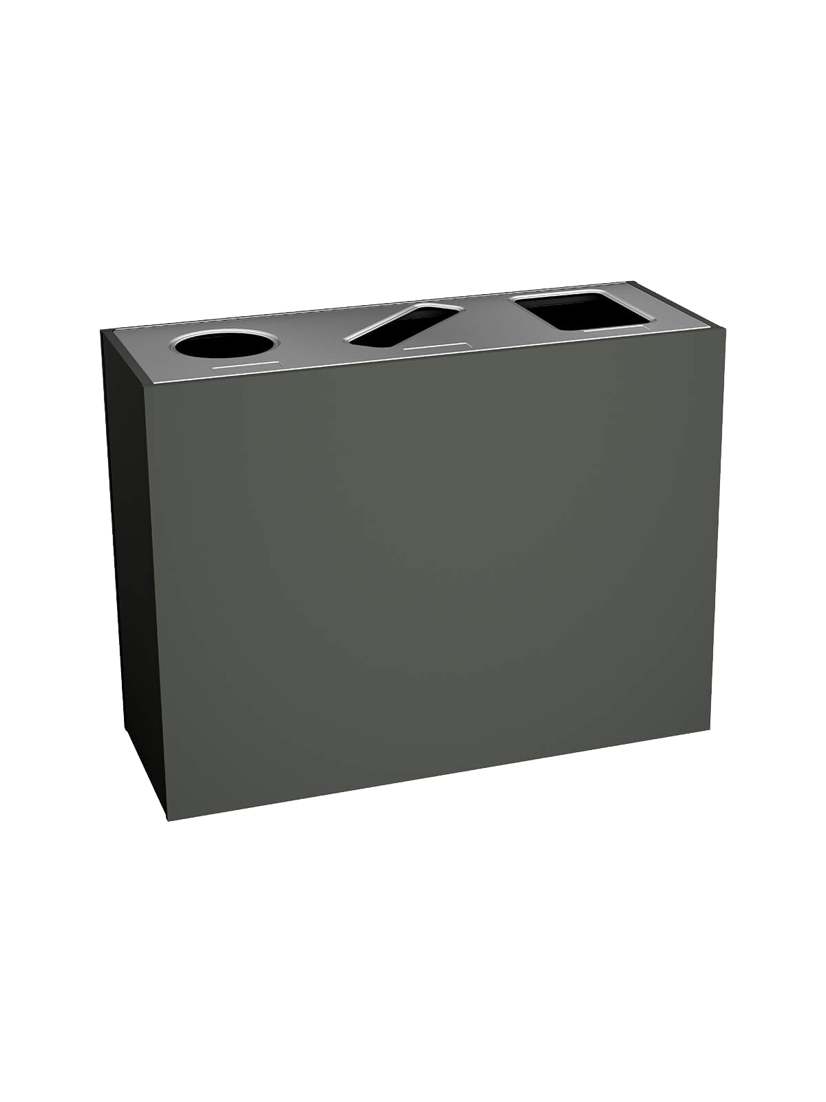 ARISTATA – Triple – Unit – Select – Circle-Slot-Full – Slate