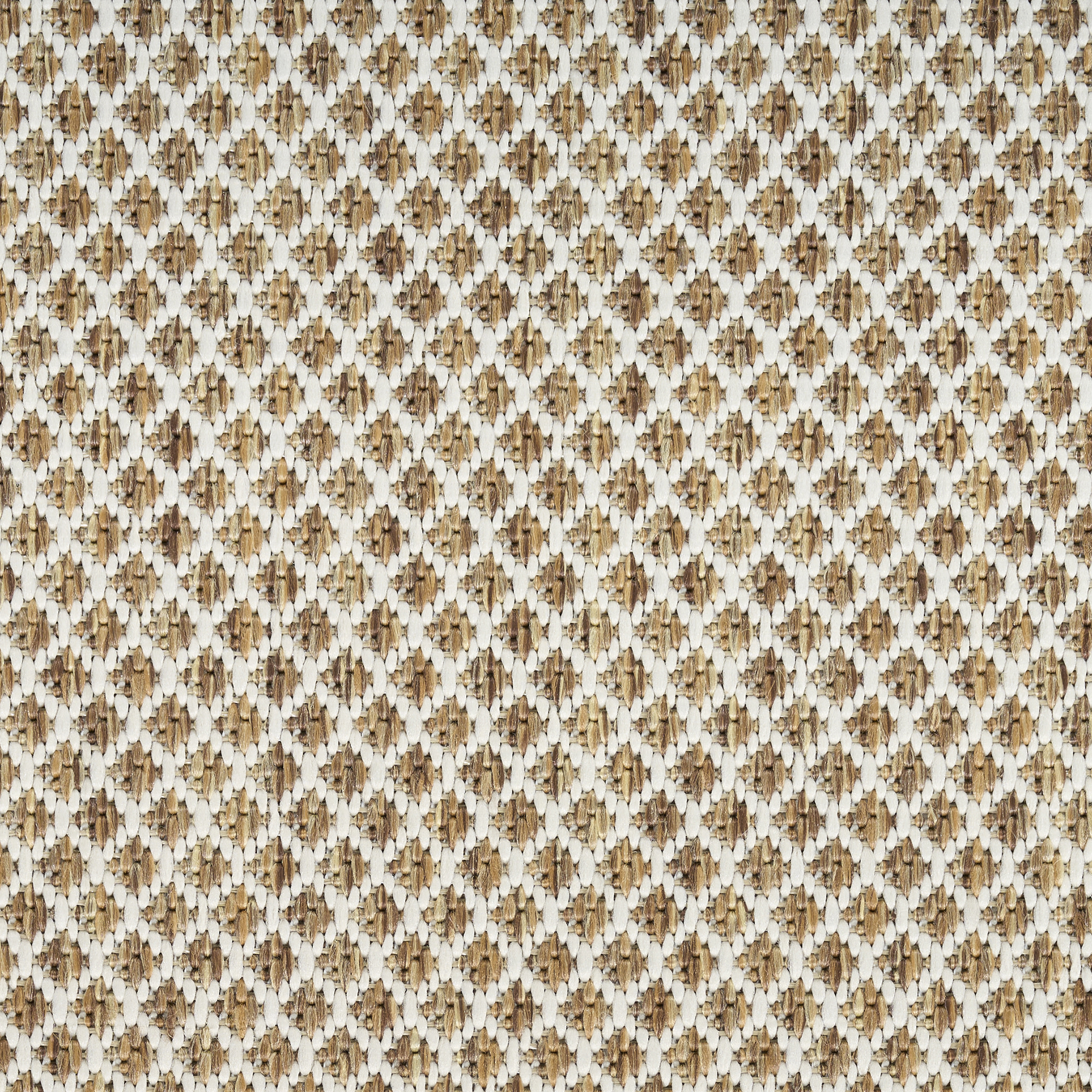Nourison Courtyard 2'2" x 10' Jute Ivory Modern Rug