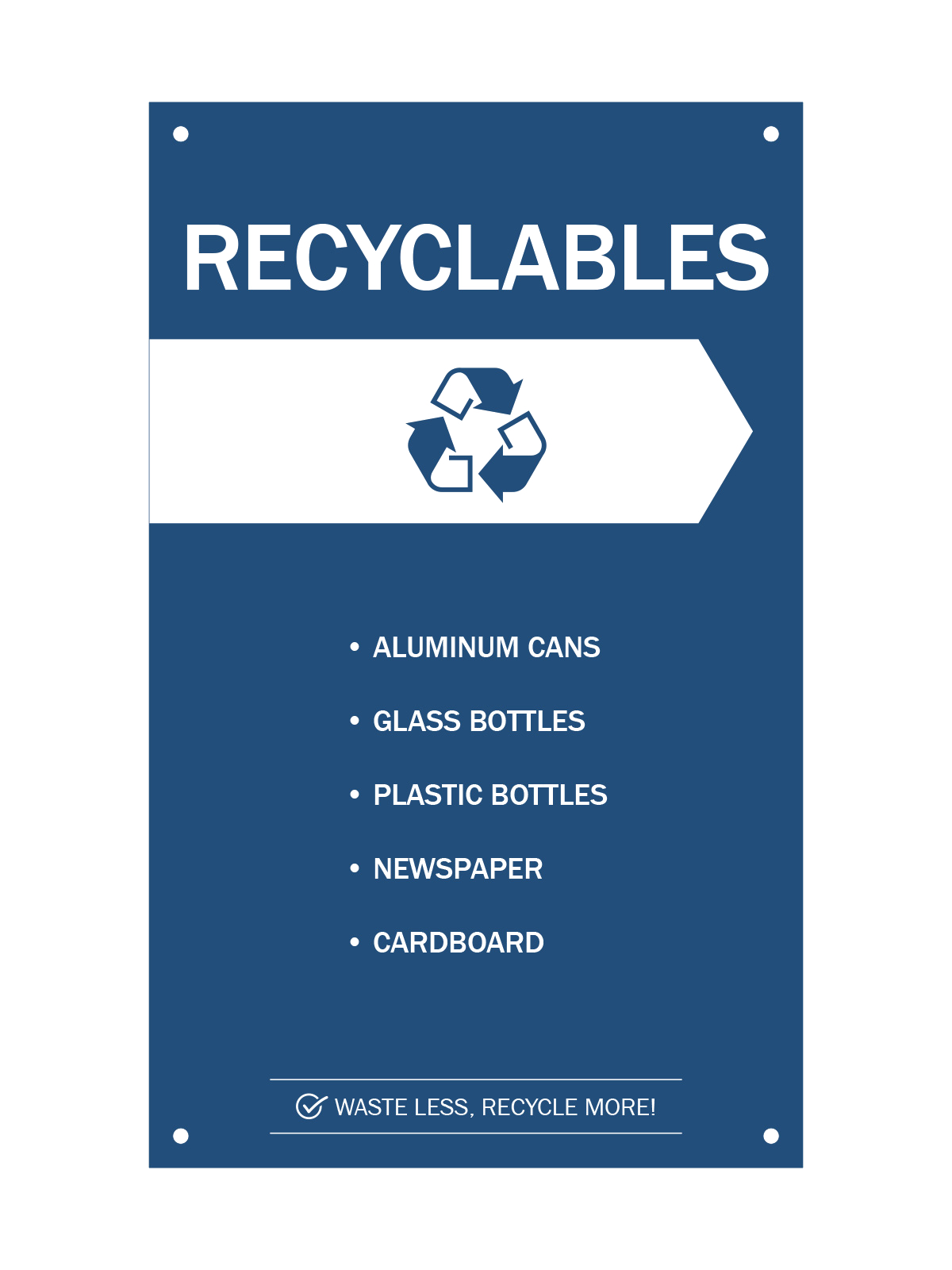 RENEGADE – Body Sign – Recyclables – Blue