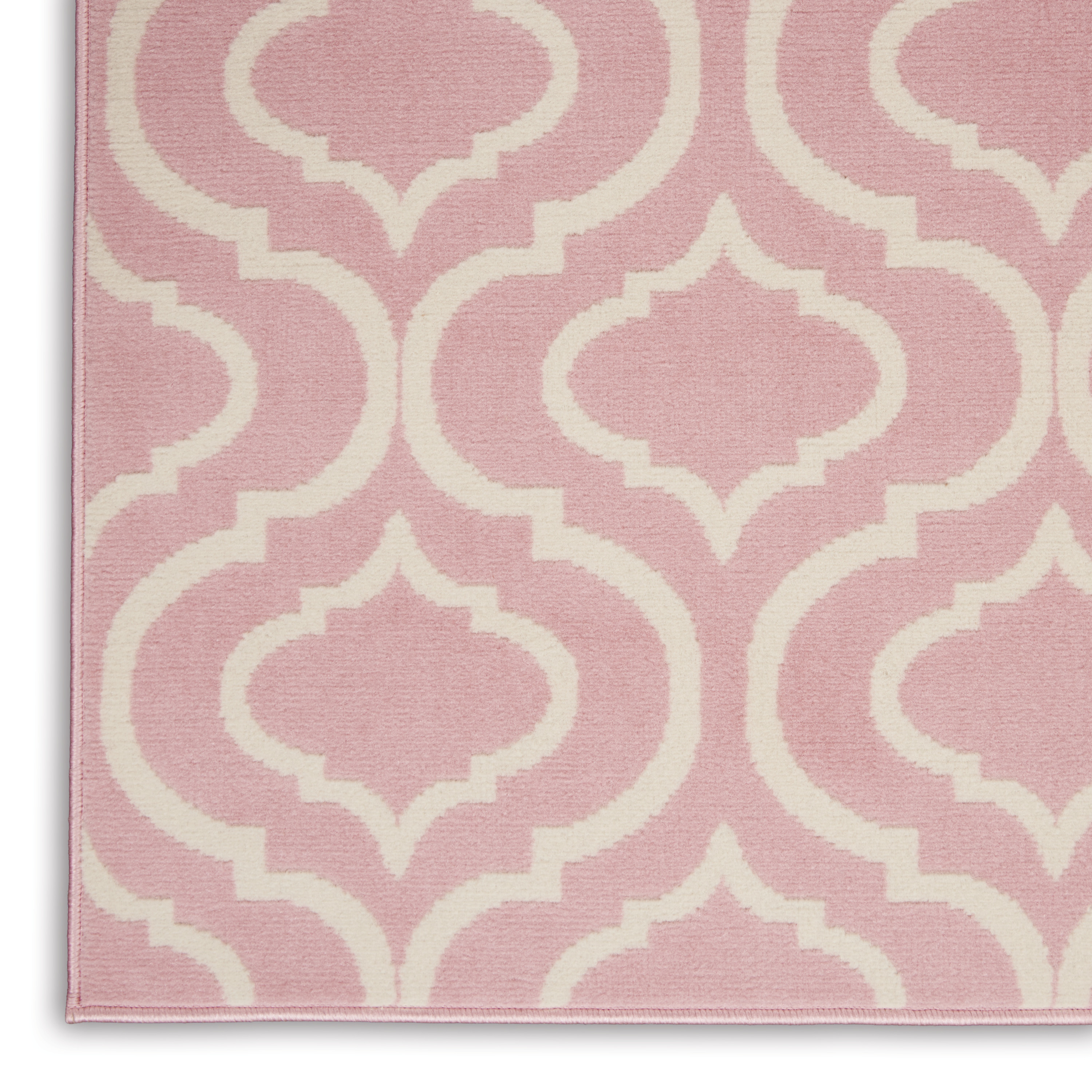 Nourison Jubilant 6' x 9' Pink Contemporary Indoor Rug