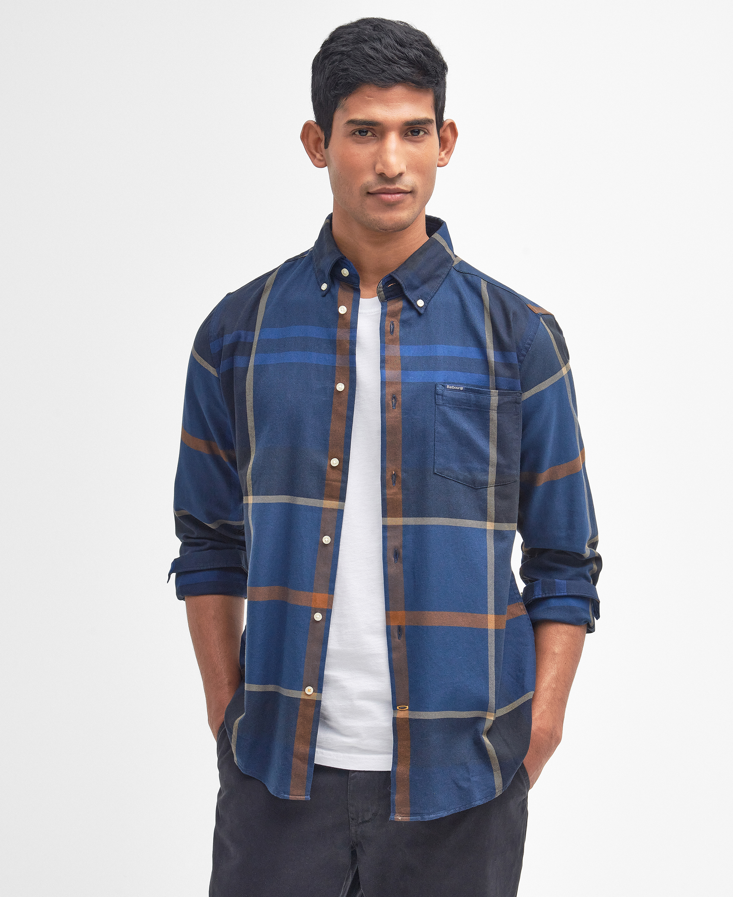 Dunoon Tailored Long-Sleeved Shirt image number 0