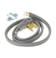 4' 40Amp 3 Wire Range Cord &mdash; Model #: WX09X10006