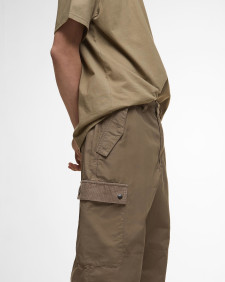 Pantaloni oversize in twill Silverbay British Khaki
