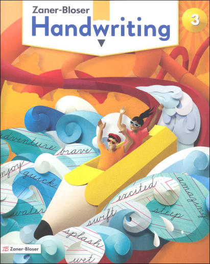 Zaner-Bloser Handwriting Grade 3 Student Edition (2020 edition)
