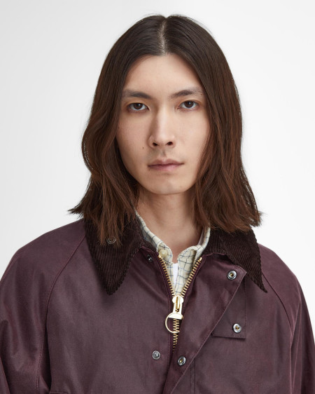 Oversized Bedale Waxed Jacket