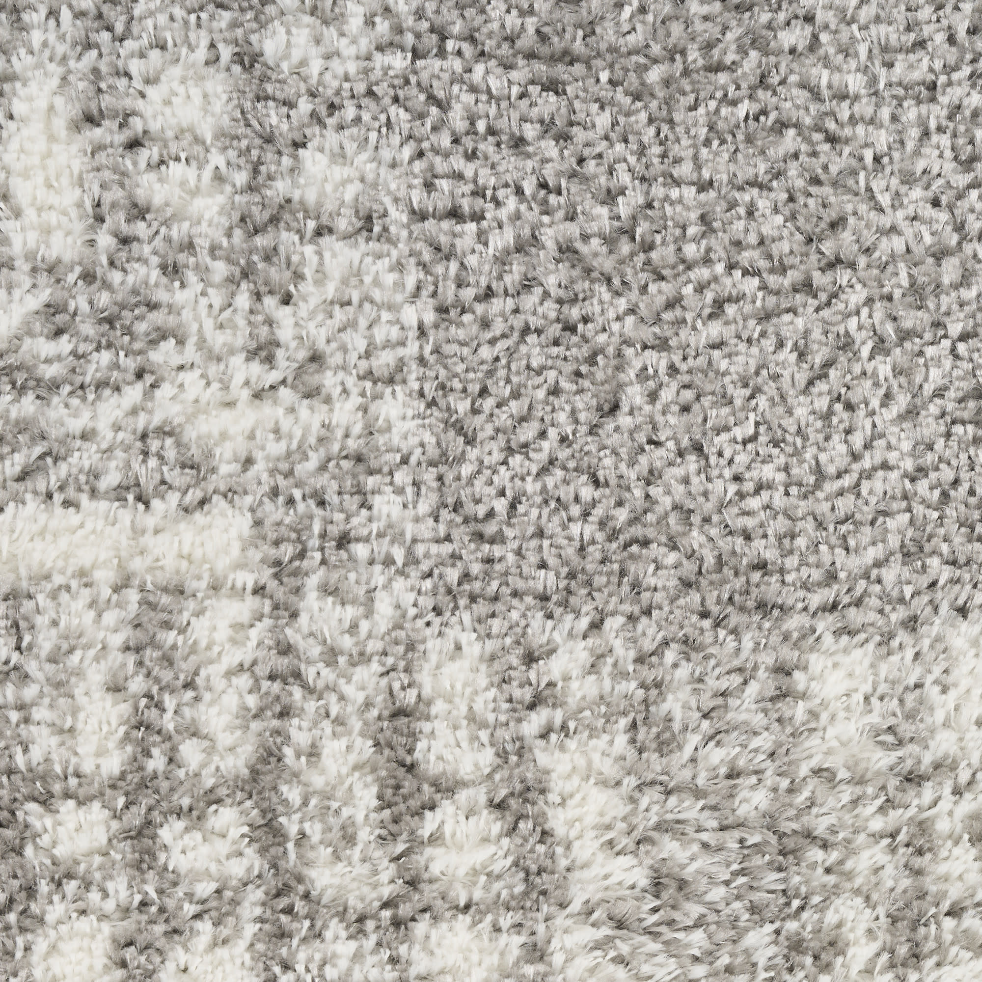 Nourison Pacific Shag 5'3" x 7'3" Grey Shag Indoor Rug