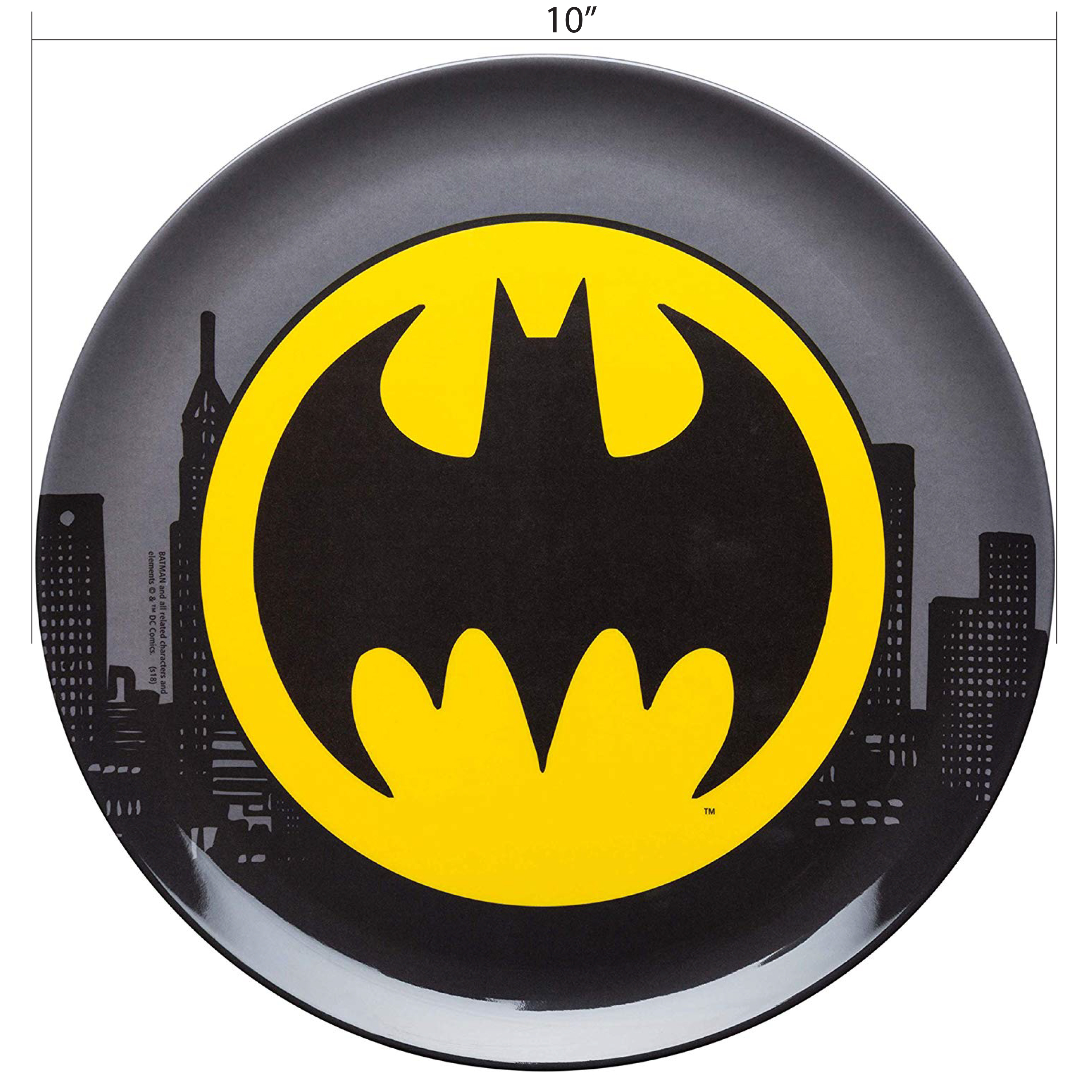 DC Comics Plate and Bowl Set, Batman, 2-piece set slideshow image 7 DC Comics Plate and Bowl Set, Batman, 2-piece set slideshow image 7