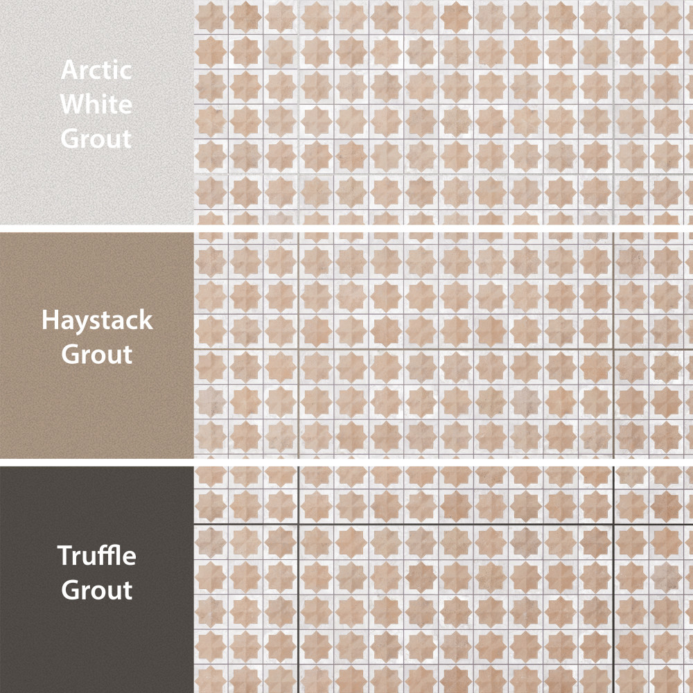 Tetuan Astre Cotto White 12-1/8 in. x 21-7/8 in. Porcelain Wall Tile